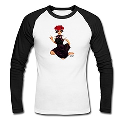 Bollengut_Maenner_Langarmshirt_Schwarzwaldmaedel_Pin-up